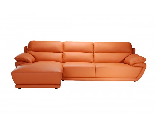 Dante 1898L 3 Seaters Leather L-Shaped Sofa
