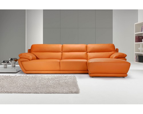 Dante 1898L 3 Seaters Leather L-Shaped Sofa